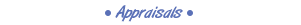 Appraisals, Replacement Values, Resale/Consignment
